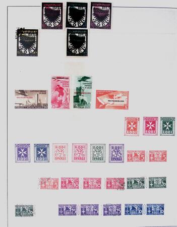 Related territories collection in 2 albums incl. French