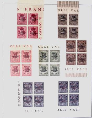 Related territories collection in 2 albums incl. French