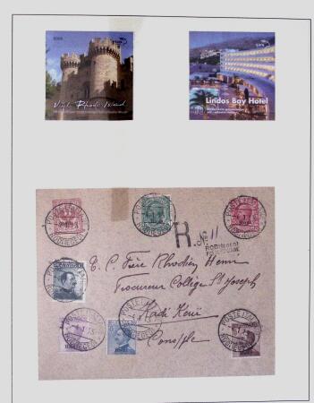 Related territories collection in 2 albums incl. French