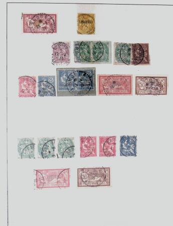 Related territories collection in 2 albums incl. French