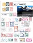 Related territories collection in 2 albums incl. French