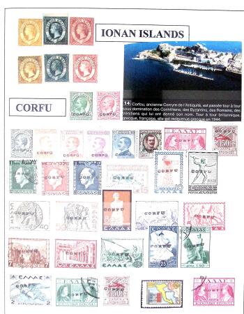 Related territories collection in 2 albums incl. French