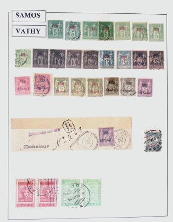 Related territories collection in 2 albums incl. French