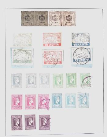Related territories collection in 2 albums incl. French