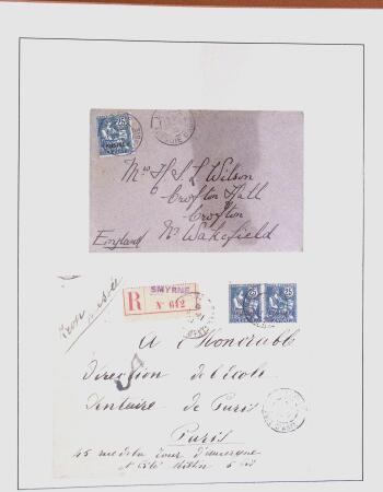 Related territories collection in 2 albums incl. French