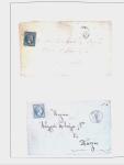 1838-1885 Collection of covers in an album starting