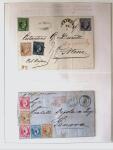 1838-1885 Collection of covers in an album starting