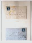 1838-1885 Collection of covers in an album starting