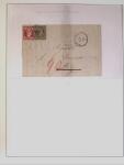 1838-1885 Collection of covers in an album starting