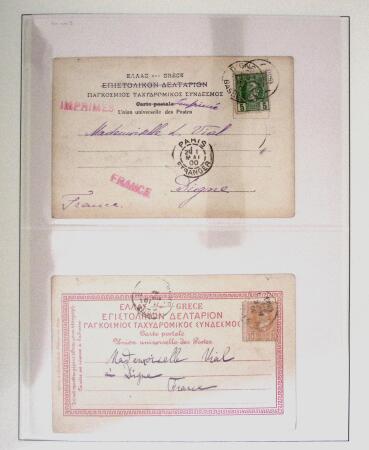 1890-1960 Collection of covers in 7 album starting
