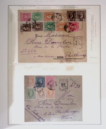 1890-1960 Collection of covers in 7 album starting