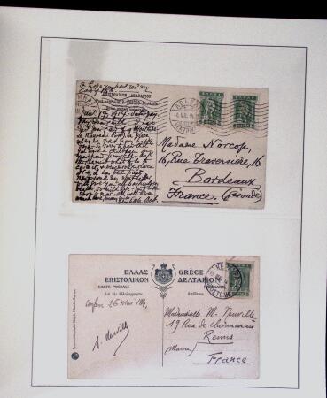 1890-1960 Collection of covers in 7 album starting