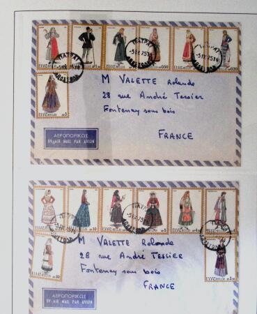 1890-1960 Collection of covers in 7 album starting