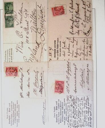 1890-1960 Collection of covers in 7 album starting