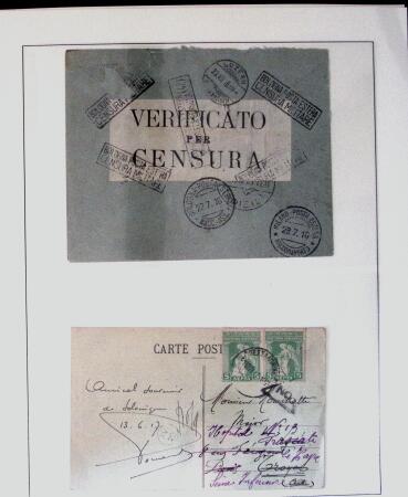 1890-1960 Collection of covers in 7 album starting
