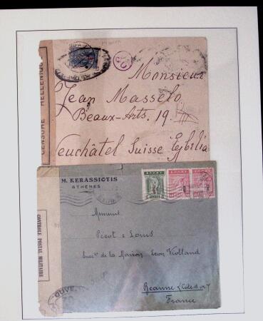 1890-1960 Collection of covers in 7 album starting