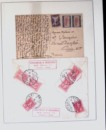 1890-1960 Collection of covers in 7 album starting