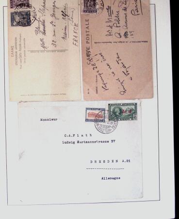 1890-1960 Collection of covers in 7 album starting