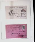 1890-1960 Collection of covers in 7 album starting