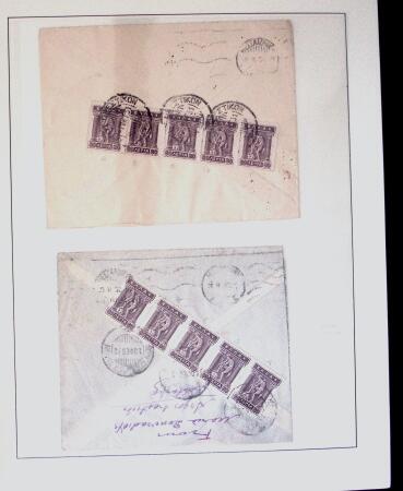 1890-1960 Collection of covers in 7 album starting