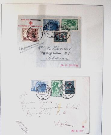 1890-1960 Collection of covers in 7 album starting