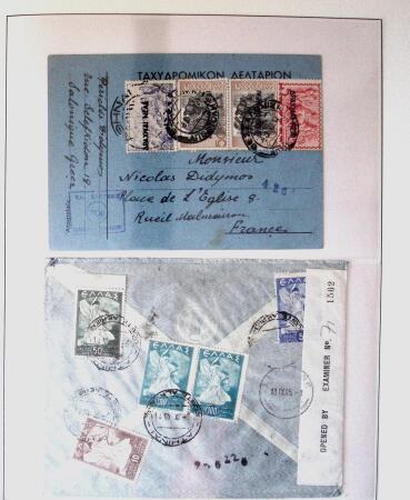 1890-1960 Collection of covers in 7 album starting