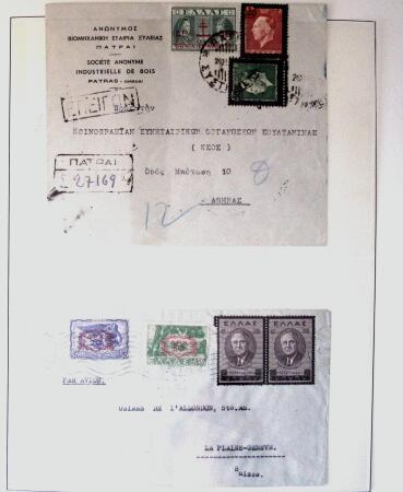 1890-1960 Collection of covers in 7 album starting