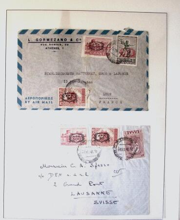1890-1960 Collection of covers in 7 album starting