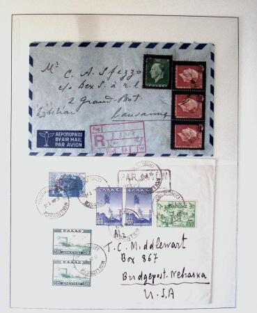 1890-1960 Collection of covers in 7 album starting