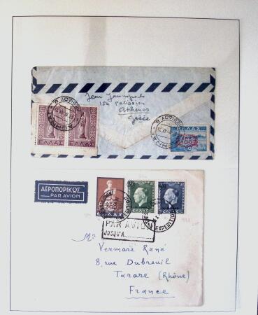 1890-1960 Collection of covers in 7 album starting