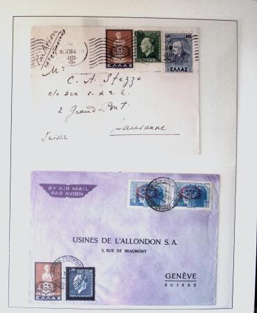 1890-1960 Collection of covers in 7 album starting