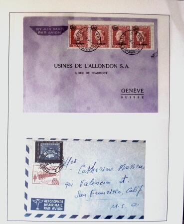 1890-1960 Collection of covers in 7 album starting