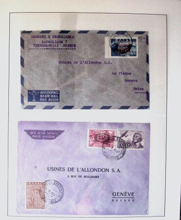 1890-1960 Collection of covers in 7 album starting