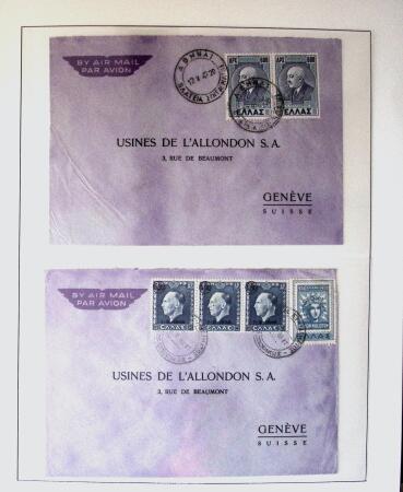 1890-1960 Collection of covers in 7 album starting