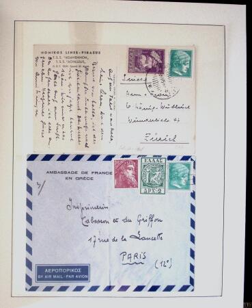 1890-1960 Collection of covers in 7 album starting