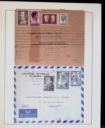 1890-1960 Collection of covers in 7 album starting