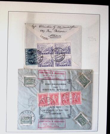 1890-1960 Collection of covers in 7 album starting