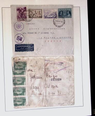 1890-1960 Collection of covers in 7 album starting