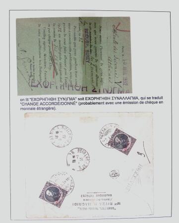 1918-1964 Collection of covers with "CONTROLE DES CHANGE"