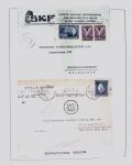 1918-1964 Collection of covers with "CONTROLE DES CHANGE"