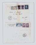 1918-1964 Collection of covers with "CONTROLE DES CHANGE"