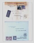 1918-1964 Collection of covers with "CONTROLE DES CHANGE"