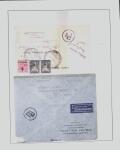 1918-1964 Collection of covers with "CONTROLE DES CHANGE"