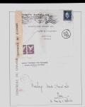 1918-1964 Collection of covers with "CONTROLE DES CHANGE"