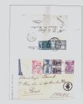 1918-1964 Collection of covers with "CONTROLE DES CHANGE"
