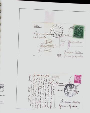 1918-1964 Collection of covers with "CONTROLE DES CHANGE"