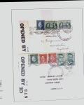 1918-1964 Collection of covers with "CONTROLE DES CHANGE"