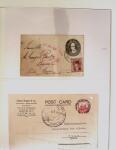 1918-1964 Collection of covers with "CONTROLE DES CHANGE"