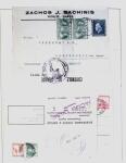 1918-1964 Collection of covers with "CONTROLE DES CHANGE"