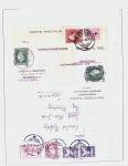 1918-1964 Collection of covers with "CONTROLE DES CHANGE"